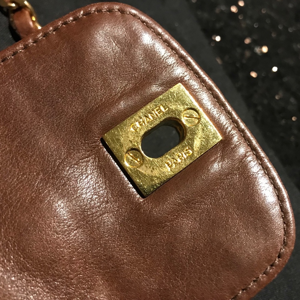 Chanel Vintage Lambskin Crossbody Case Bag ❌ SOLD❌ - Picture 6 of 9